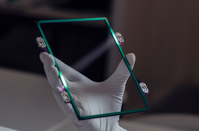 Carbon nanotube-based pellicle. Image: imec.