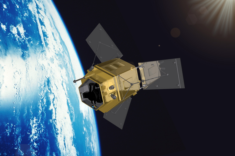 Visualization of the FORUM satellite. &copy; ESA.