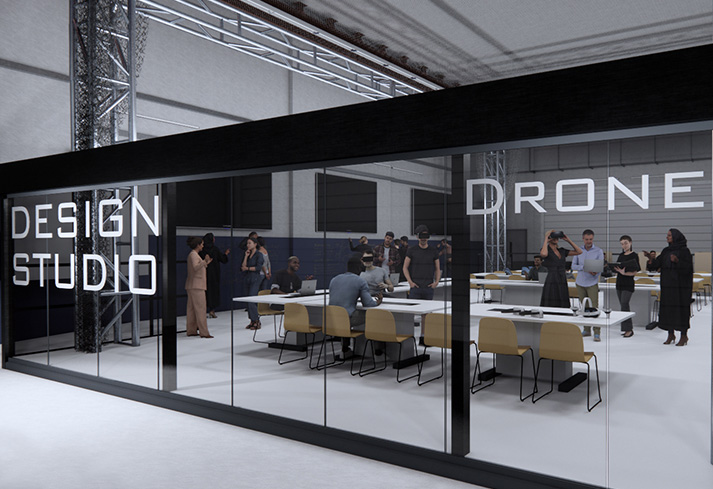 The Interactive Ethical Learning Design Studio will provide a practical space to innovate and practice new industrial processes. Photo City University, London.