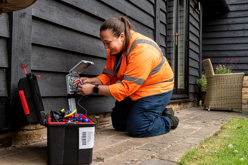 Openreach is the winner of the 2023 FTTH Operator Award. Photo courtesy of Openreach.