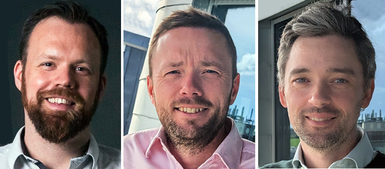 Zomp team: Steven Lee, Gillies Kleboe, and Kevin O'Holleran. Images: Zomp.