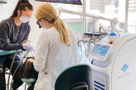 Having initially been developed to enable drill-free fillings, Convergent's Solea laser system is now touted for a much wider range of procedures. Photo: Convergent Dental.
