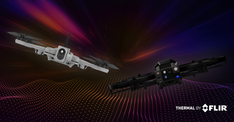 Thermal By Flir collaborators Teal and BRINC mark the next generation of small thermal-equipped unmanned aircraft for defense and public safety use.