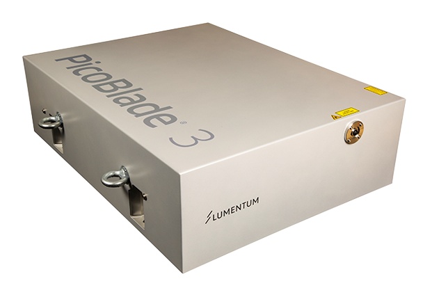 Capable of emitting picosecond laser pulses in the infrared, green, and ultraviolet spectral regions, Lumentum's 