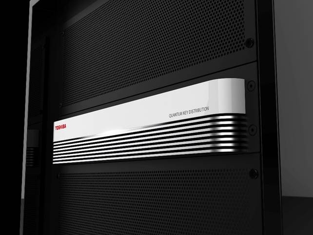 Toshiba's European quantum technology division is at the forefront of QKD system development. Such systems, used to secure highly sensitive messages through single-photon physical characteristics, have typically required dedicated networks. Toshiba and Orange now say that the secure links can be co-propagated within commercial data networks - depending on the total optical power used and the length of the network. Photo: Toshiba Europe.