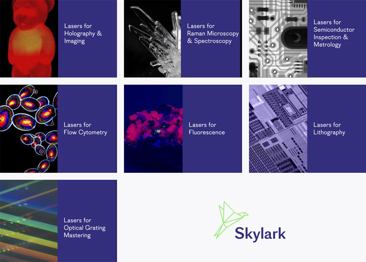 Skylark develops and produces CW single frequency DPSS lasers for diverse applications. Image: Skylark Lasers.