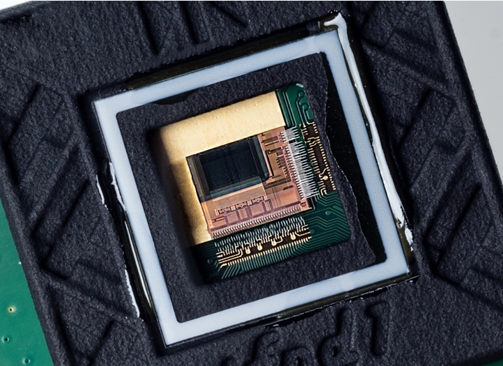 Imec's pinned photodiode structure integrated in thin-film image sensors. Image: Imec.