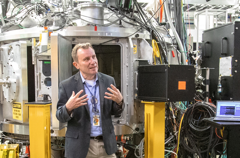 Mike Dunne, director of LCLS, the Linac Coherent Light Source labs at Stanford. Photo: Ford Burkhart.