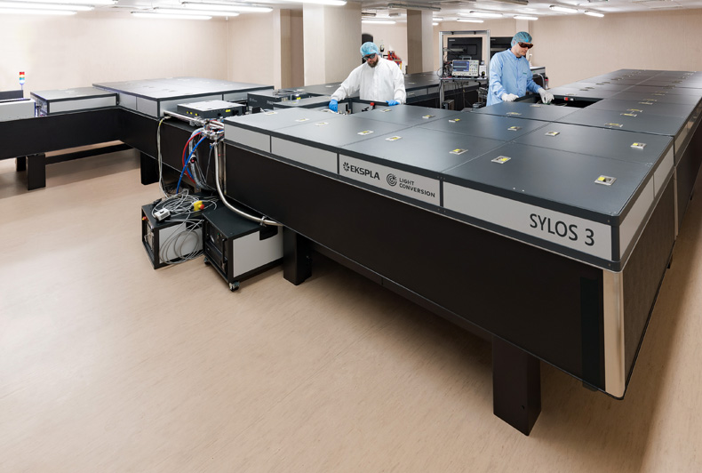 SYLOS 3: high-intensity laser system with 