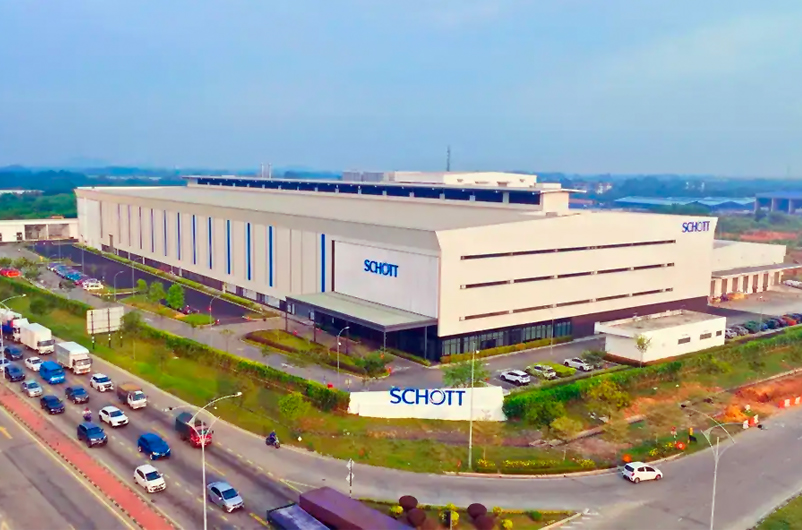 Schott has announced the successful completion of its new production facility in Kulim, in the State of Kedah, Malaysia.