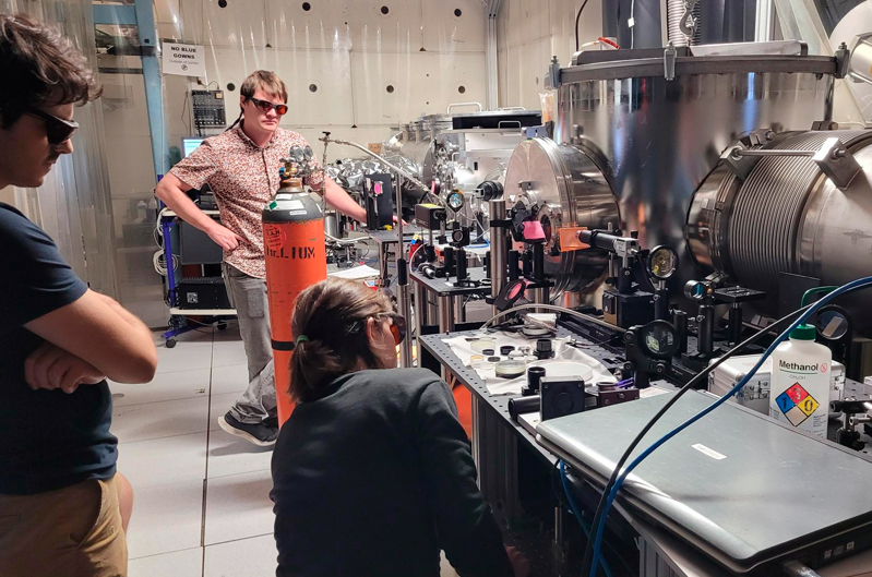 Tau Systems is collaborating with ELI Beamlines and the University of Texas on laser-driven particle acceleration. Photo: Tau Systems.