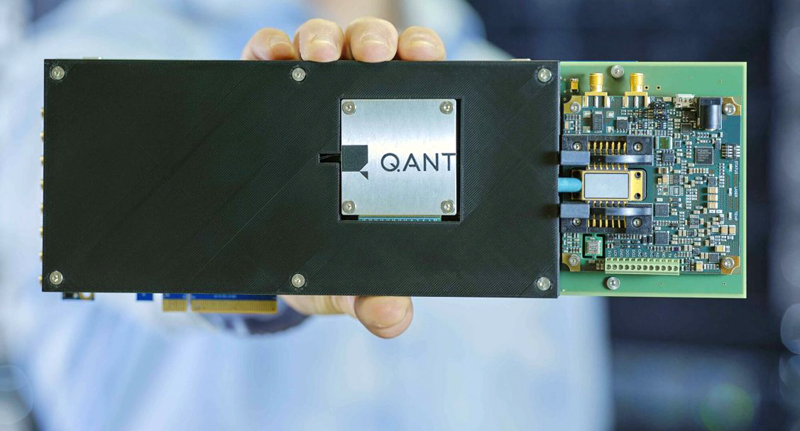 Q.ANT's first Native Processing Unit is poised to provide at least 30x energy efficiency improvements and substantial performance boost, bringing data center sustainability within reach. Image: Q.ANT.