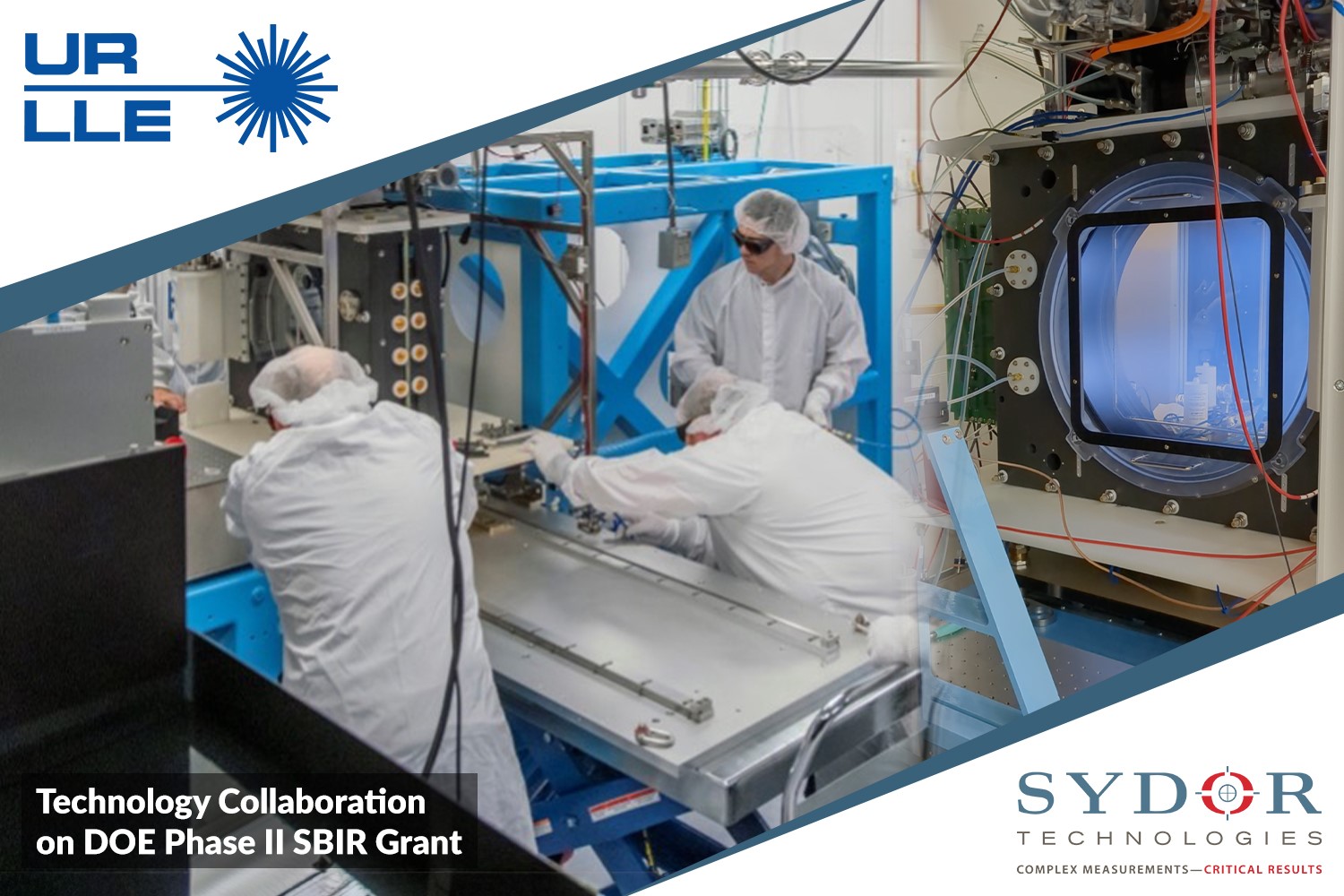 Rochester's Laboratory for Laser Energetics is collaborating with a technology transfer partner Sydor Technologies.