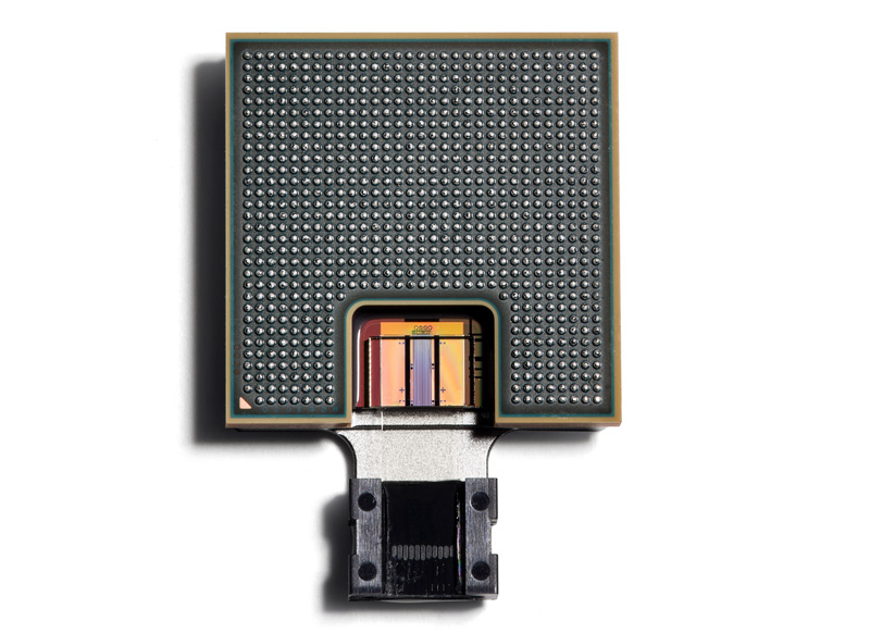 IBM Research optics module prototype. Credit: Ryan Lavine for IBM.