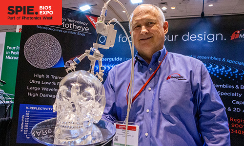 SPIE BiOS is the world's largest biomedical optics and biophotonics conference. The associated exhibition presents the latest technologies from top companies supplying biomedical research and healthcare solutions. Photo: Joey Cobbs / SPIE.