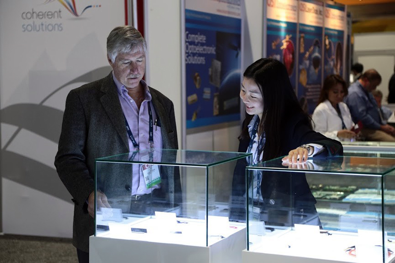 OFC exhibition: 620 vendors from 74 countries. Photo: OFC.