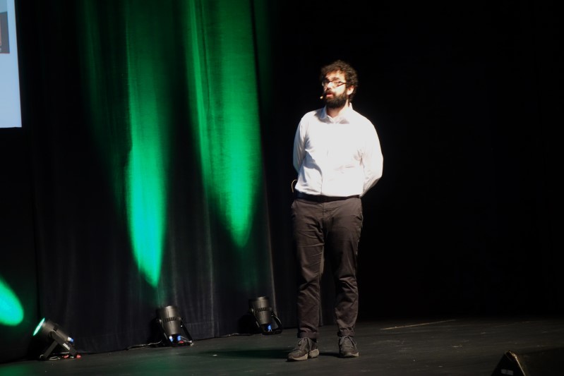 Camille Frapolli joined Safran REOSC in 2017 as a metrology engineer. He worked on the development of several ELT test benches until 2020, when he became the chief engineer on ELT M1. Photo: Matthew Peach, optics.org.