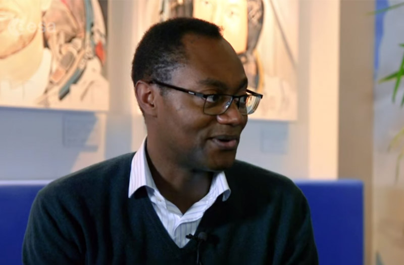 ESA materials engineer Advenit Makaya. Credit: ESA.