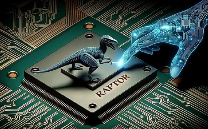 Artistic rendering of the RAPTOR (Residual, Attention-based Processing of Tapered Optical Response) model against adversarial malicious tampering. Credit: DALL-E 3 OpenAI