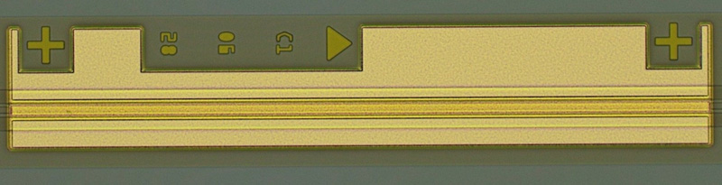 Coherent's new 70 mW CW InP laser diode chip is designed to operate in 1310 nm region (the 