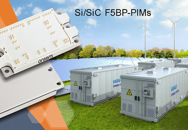 Silicon and SiC hybrid solutions reduce footprint while increasing power output by 15%. Image: onsemi.