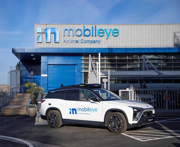 Mobileye is now winding down its division working to develop FMCW lidar - partly due to cost improvements to time-of-flight systems. Previously it had planned to use Luminar systems in robotaxi projects, before adopting the more advanced and compact FMCW approach in 2025. Photo: Mobileye.