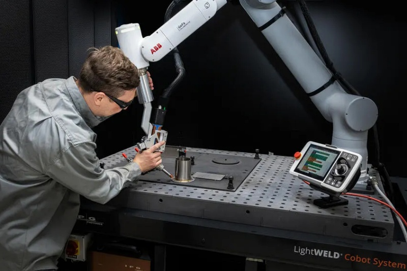 IPG Photonics' 'LightWeld' equipment, which is aimed at replacing conventional welding tools in relatively small job shops. The company has had a strong connection with Russia historically, having been founded there in the early 1990s, but has now sold its 