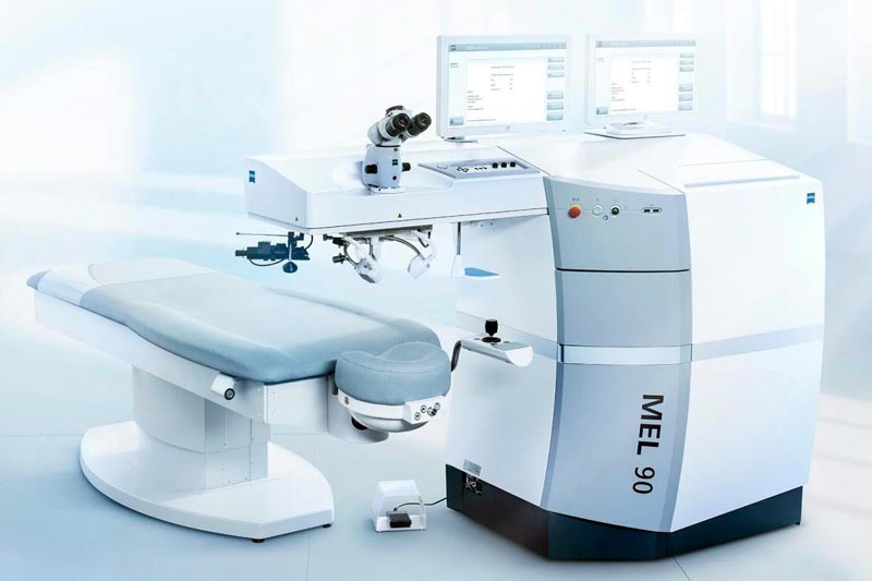 Excimer laser complements Visumax 800 with Zeiss's SMILE pro. Image: Zeiss Medical Technology.