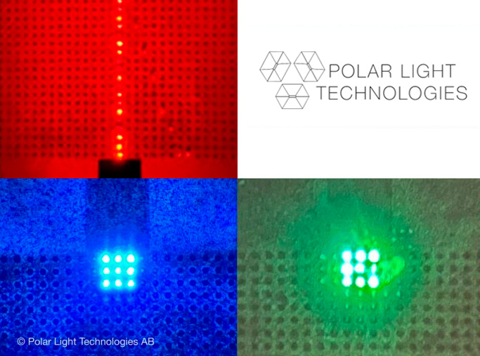 Now available in red. Image: Polar Light Technologies.