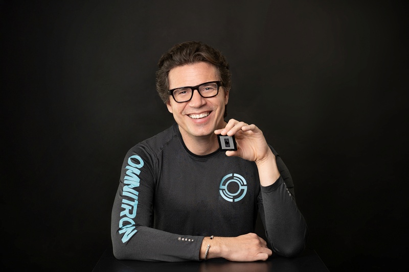 Omnitron Sensors co-founder and CEO Eric Aguilar. The Los Angeles startup has just raised more than  $13 million in a series A round of venture financing. Photo: Omnitron Sensors/Business Wire.