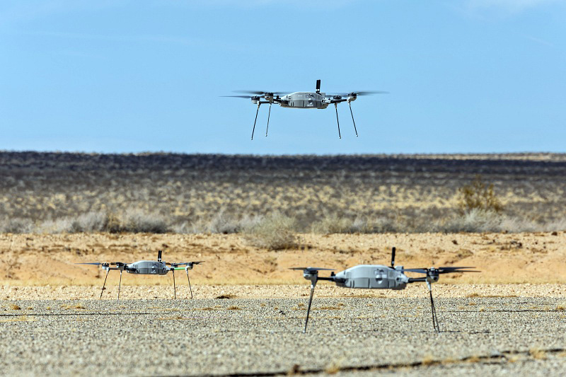 Lockheed Martin is working on an integrated system to quickly detect, track, identify and mitigate multiple drone threats. IPG's Crossbow laser system has been incorporated into field tests, and fired at a stationary target over 700 meters away (see optics.org, 12 August, 2025). Photo: Lockheed Martin.