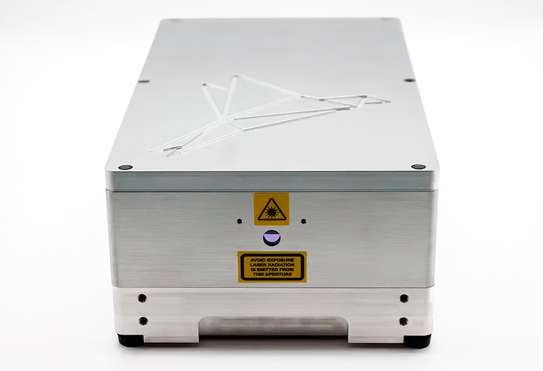 Skylark's 349NX single frequency diode-pumped solid-state laser delivers high power ultraviolet light at  349 nm for Raman and photoluminescence applications. Photo: Skylark Lasers.