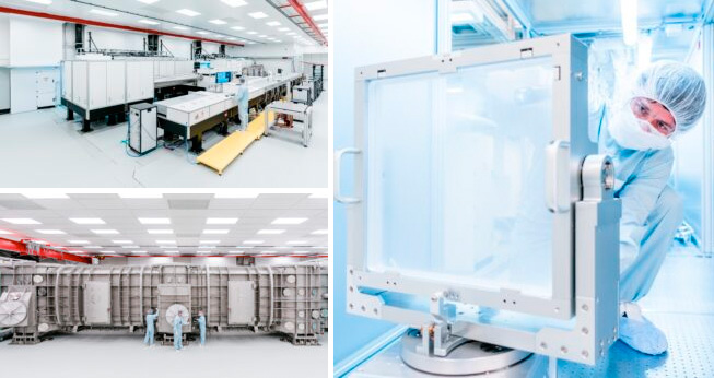 The ELI Beamlines Facility focuses on high-energy, high-repetition rate systems and houses the L4 ATON system. Image: ELI Beamlines.
