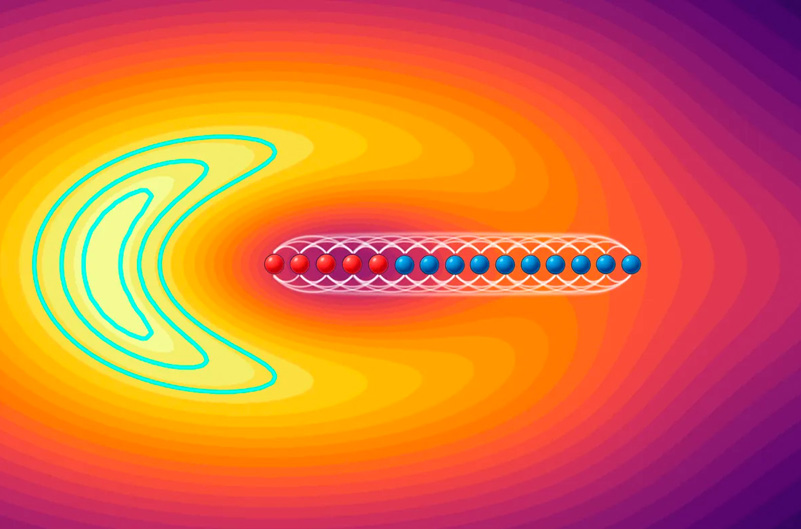 Passive emitters can significantly enhance the emission of light due to strong dipole-dipole interatomic interactions, and simultaneously, their presence allows for substantial spectral narrowing of the emitted radiation.
Credit: Anna Bycheck / University of Innsbruck.
