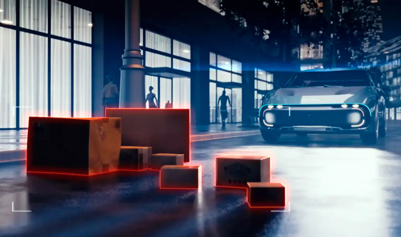 Box clever: ams Osram's lidar 5-junction application. Credit ams Osram.