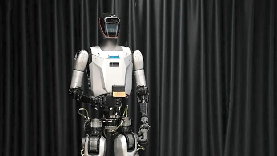 The Qinglong humanoid robot employs RoboSense's one millionth lidar E1R. Credit: RoboSense.