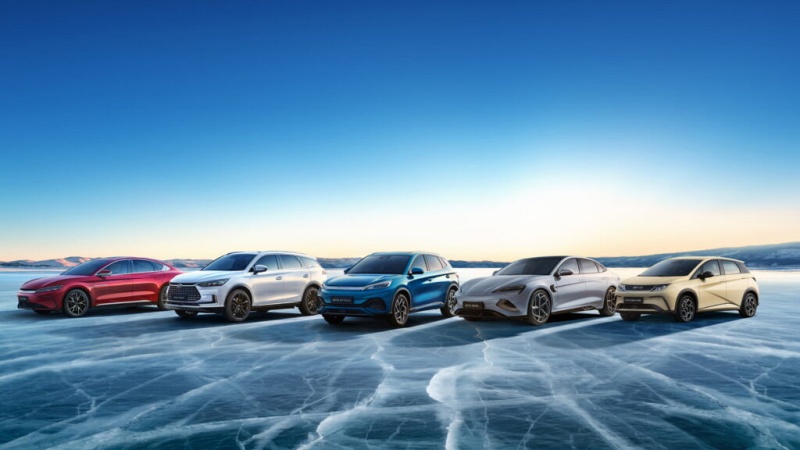 Lidar firm Hesai Technology announced last month that it will deepen its cooperation with BYD, providing automotive lidar for more than ten of the Chinese auto maker's models. The models are expected to enter mass production in 2025. Image: Hesai Technology.