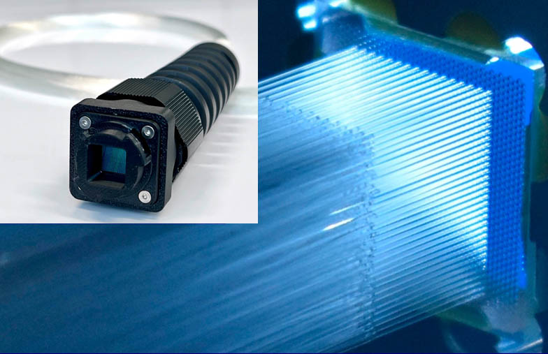 RAM Photonics' Medusa Fiber Array Interface. Credit: RAM Photonics.
