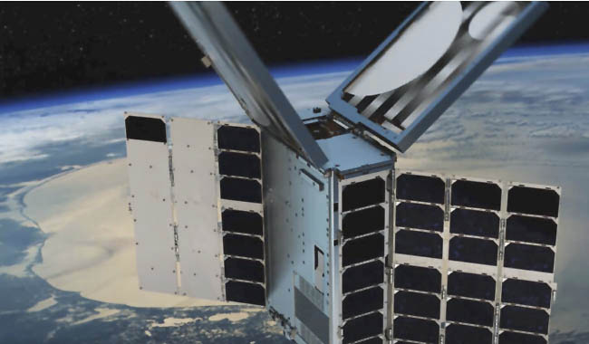 Spire's LEMUR bus is a configurable modular satellite system, specified for a broad range of application needs.
The LEMUR is a modular nanosatellite system that supports configurations ranging from 5kg/3U missions up to 24kg/16U platforms and beyond. Image: Spire Global.