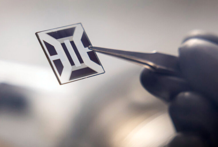 The PHOLED could function in television and smarphone displays. Credit: Marcin Szczepanski/Michigan Engineering.