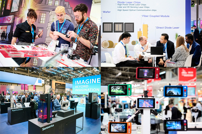 Impressive: the co-location of Laser World of Photonics, World of Quantum and automatica has impressively demonstrated how photonics, quantum technologies and automation complement each other. Photos: LASER / Messe MÃ¼nchen.