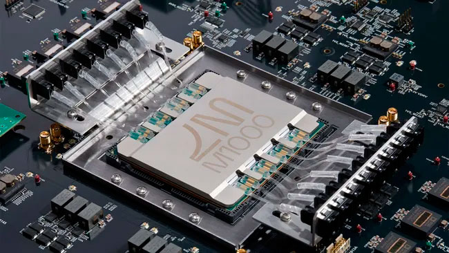 Lightmatter's Passage platform is said to be the world's first 3D-stacked silicon photonics engine. Image: Lightmatter.
