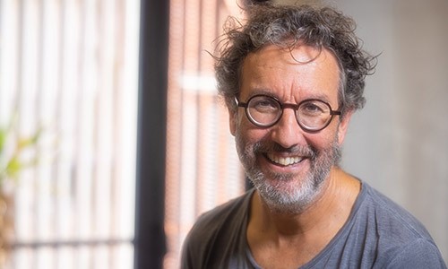Flood alert: Prof. David Pino, from the University Polit&egrave;cnica de Catalunya, Spain. Photo: SPIE.