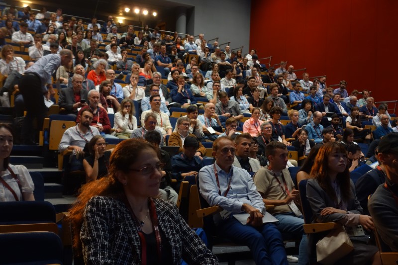 Plenary crowd at SPIE Sensors + Imaging 2025 in Madrid. Photo: Matthew Peach, optics.org