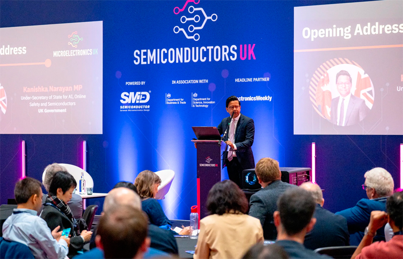 New funding: UK Technology Minister Kanishka Narayan. Photo: Microelectronics UK.