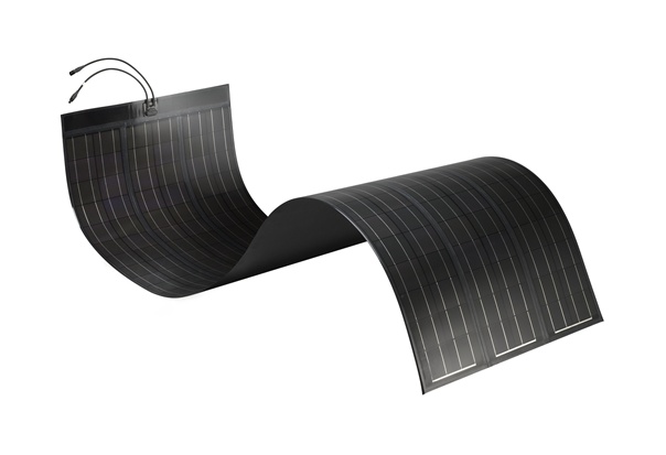 SoloPower released its latest CIGS module, the SFX3, in December. It provides up to 260 W output in a lightweight, flexible package for use on rooftops. But with only a small-scale production facility at its San Jose headquarters, the company needs to expand to meet demand over the longer term. Credit: SoloPower.