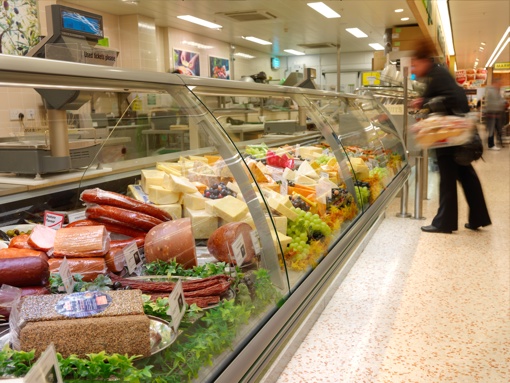 LED lighting has already made a significant impact in freezer lighting, and with efficiencies and cost both improving fast, the technology is now making its way into chiller cabinets and fresh-food displays - moving from the back of the store to the front in the process. Credit: Nualight/The Co-operative.