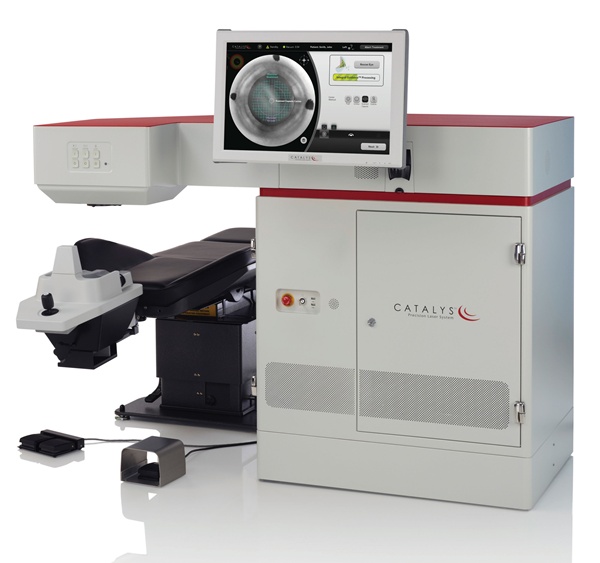 The Catalys system from OptiMedica is one of several platforms exploiting the advantages of femtosecond lasers for cataract procedures. Photo: Business Wire.