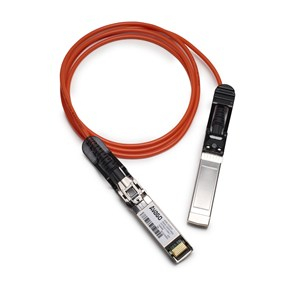 Faster, faster: Avago's new active optical cable assemblies yield a lower cost per 10G link than active copper cables.