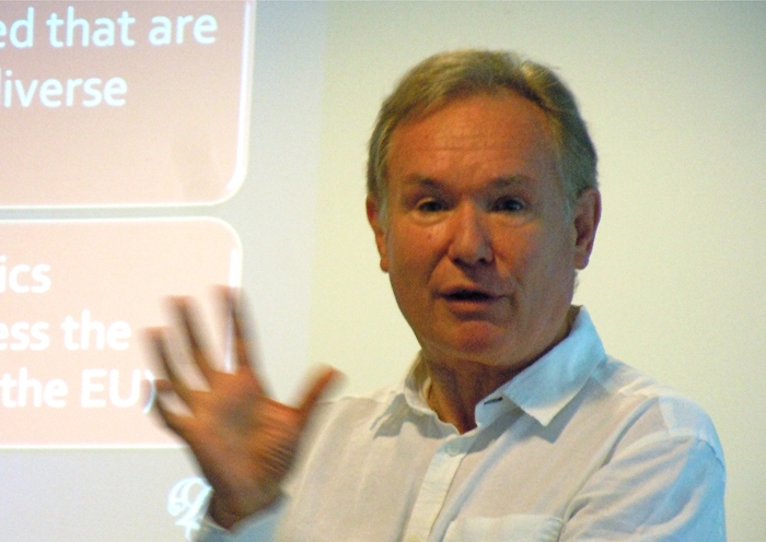 Professor Sir David Payne, recognized for his contributions to photonics research and applications.